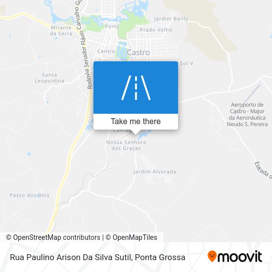 Rua Paulino Arison Da Silva Sutil map
