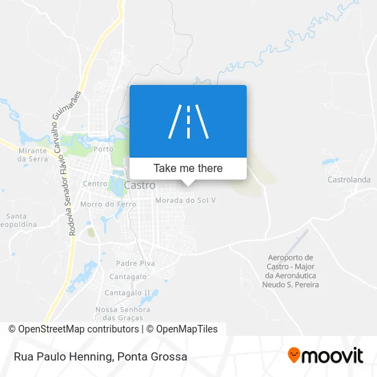 Rua Paulo Henning map