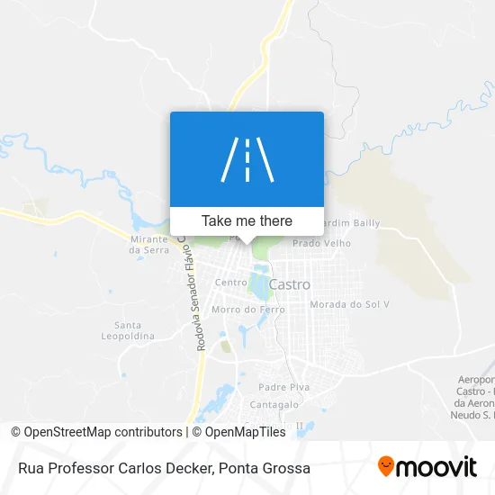Rua Professor Carlos Decker map