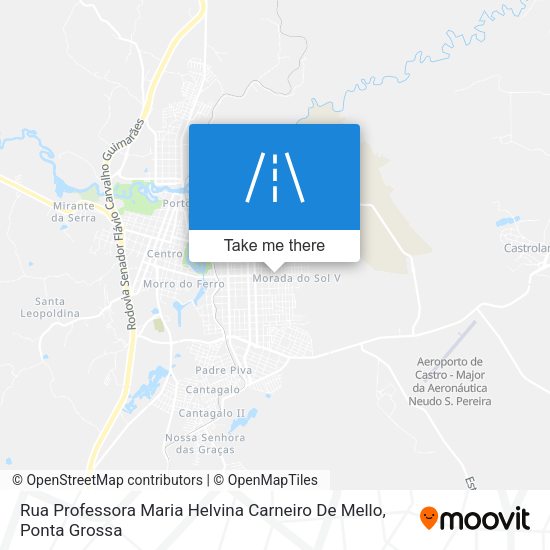 Rua Professora Maria Helvina Carneiro De Mello map