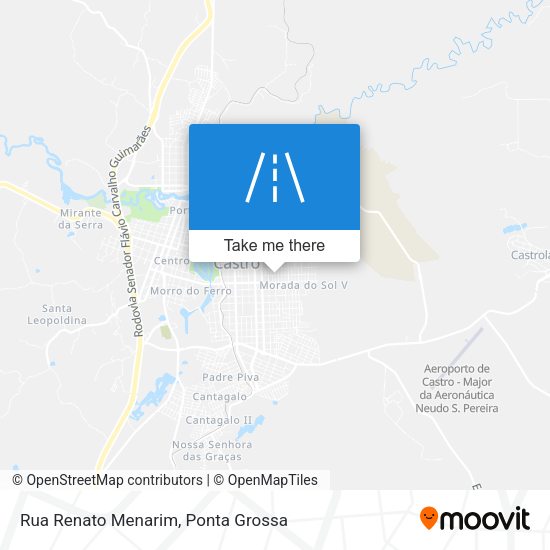 Rua Renato Menarim map