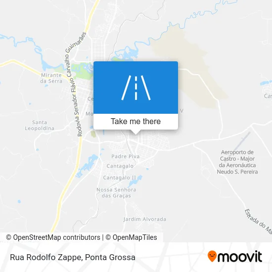 Rua Rodolfo Zappe map