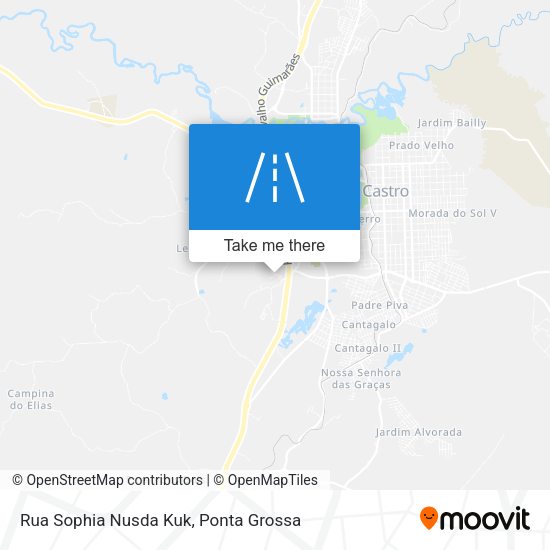 Rua Sophia Nusda Kuk map