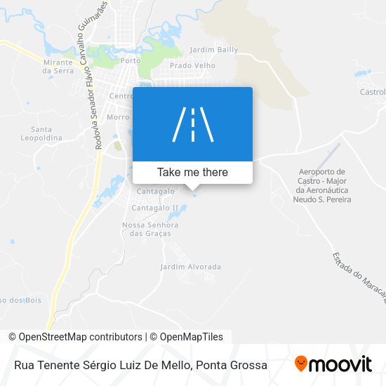 Rua Tenente Sérgio Luiz De Mello map