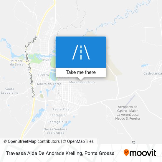 Travessa Alda De Andrade Krelling map
