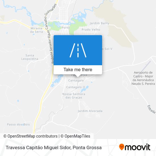 Travessa Capitão Miguel Sidor map