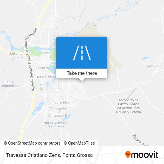 Travessa Cristiano Zens map
