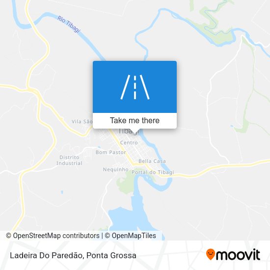 Ladeira Do Paredão map