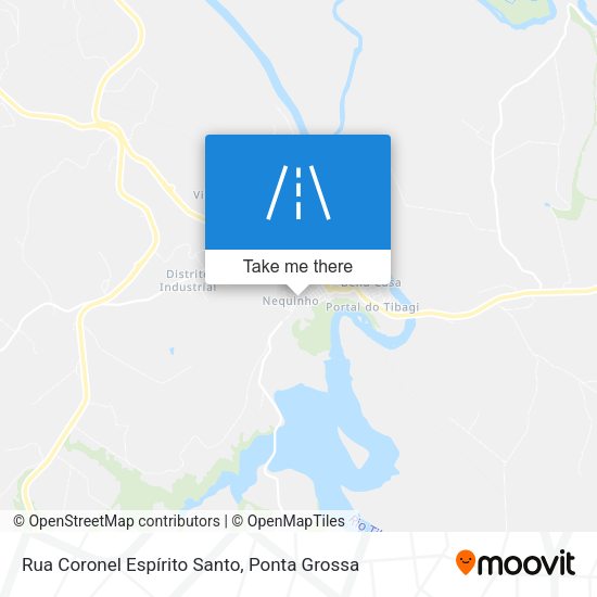 Rua Coronel Espírito Santo map