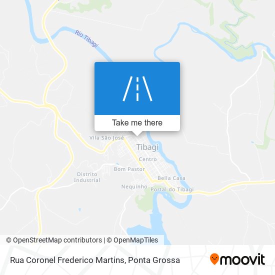 Rua Coronel Frederico Martins map