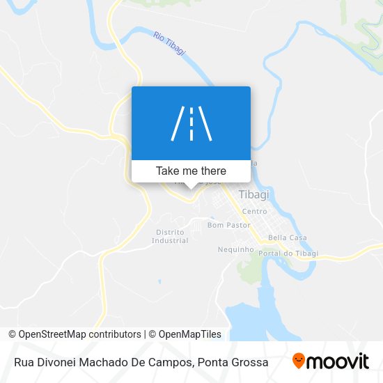 Rua Divonei Machado De Campos map