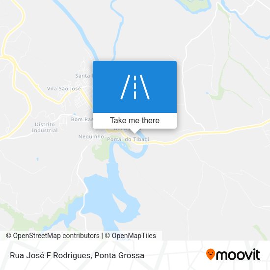 Rua José F Rodrigues map