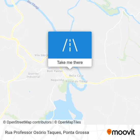 Rua Professor Osório Taques map