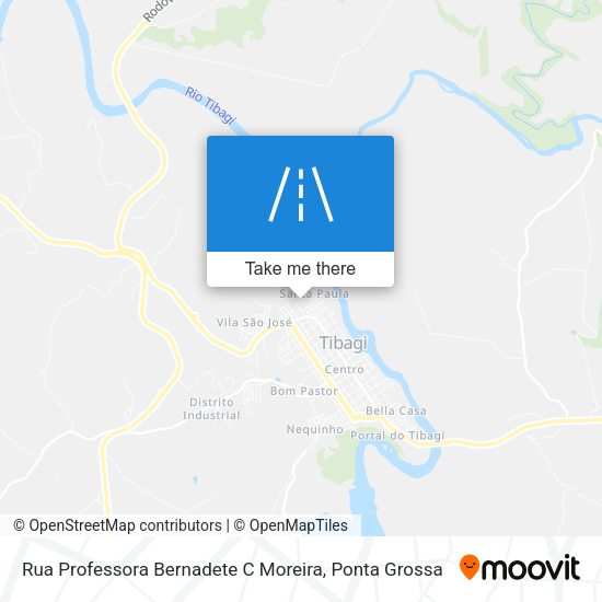 Rua Professora Bernadete C Moreira map