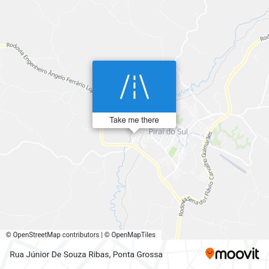 Rua Júnior De Souza Ribas map