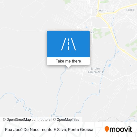 Rua José Do Nascimento E Silva map