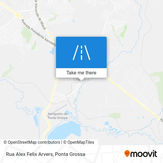 Rua Alex Felix Arvers map