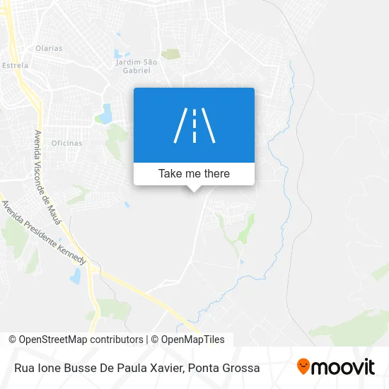 Rua Ione Busse De Paula Xavier map