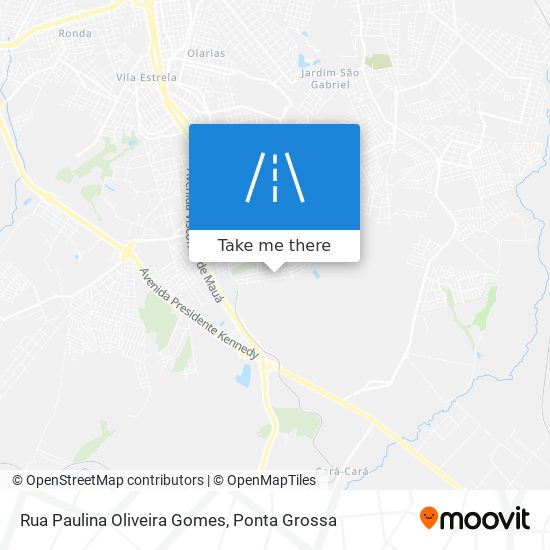 Rua Paulina Oliveira Gomes map