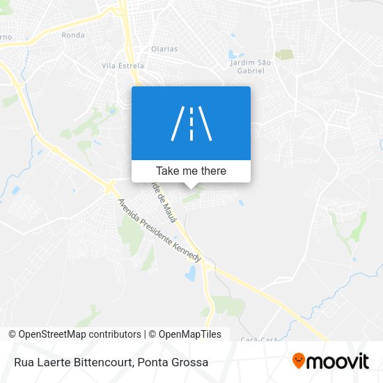 Rua Laerte Bittencourt map