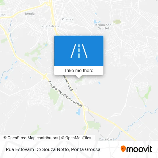 Rua Estevam De Souza Netto map