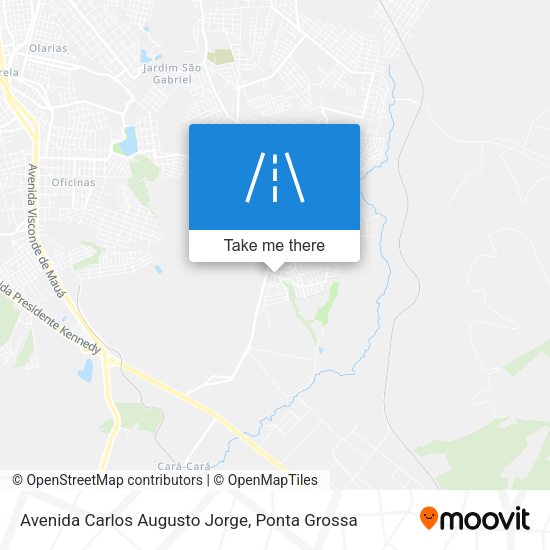 Avenida Carlos Augusto Jorge map