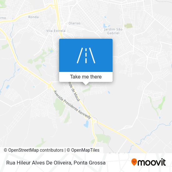 Rua Hileur Alves De Oliveira map