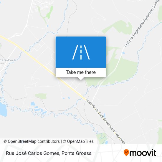 Rua José Carlos Gomes map