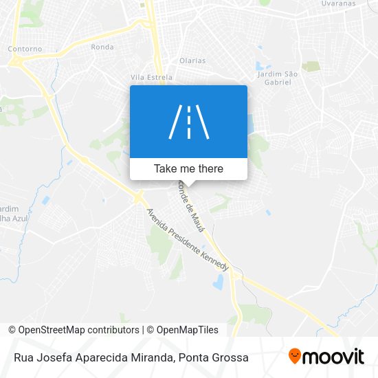 Rua Josefa Aparecida Miranda map