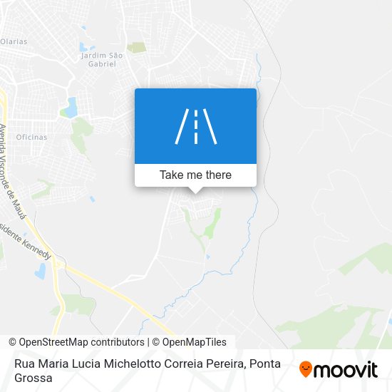 Rua Maria Lucia Michelotto Correia Pereira map