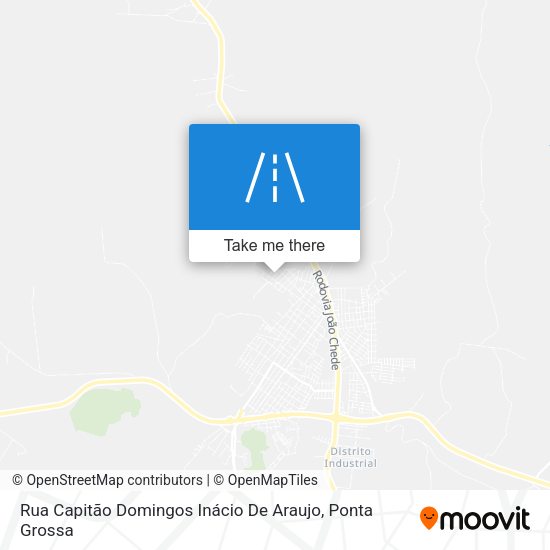Rua Capitão Domingos Inácio De Araujo map
