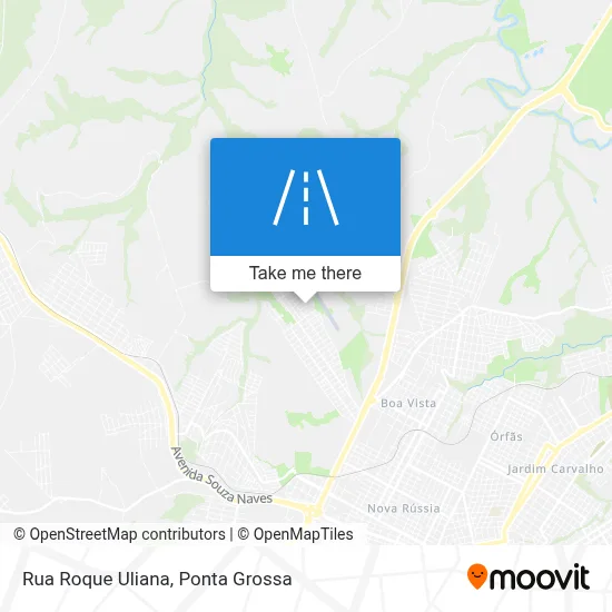 Rua Roque Uliana map
