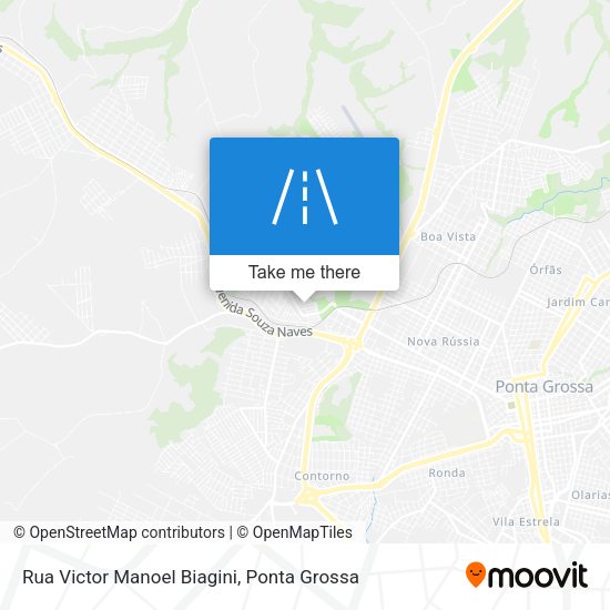 Rua Victor Manoel Biagini map