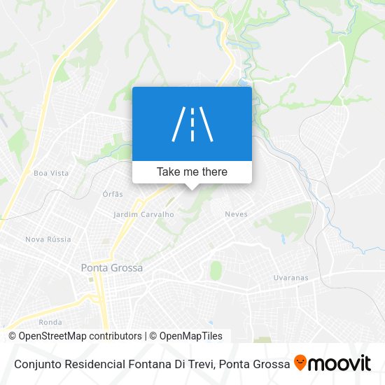 Conjunto Residencial Fontana Di Trevi map