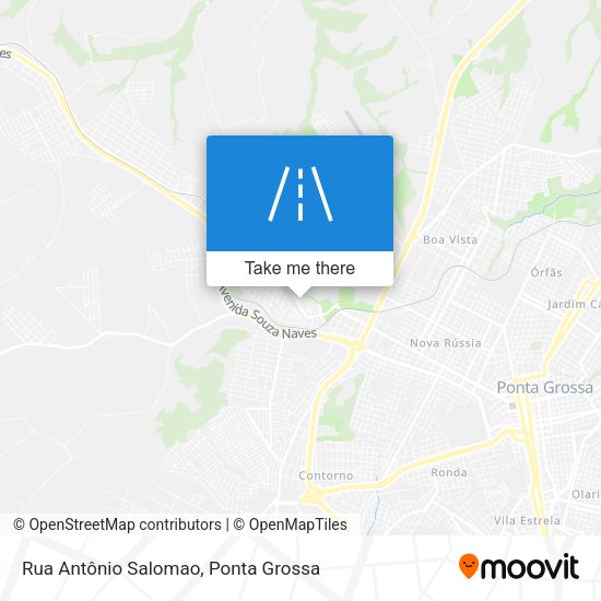 Rua Antônio Salomao map