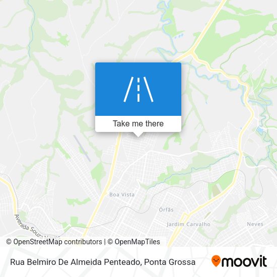 Rua Belmiro De Almeida Penteado map