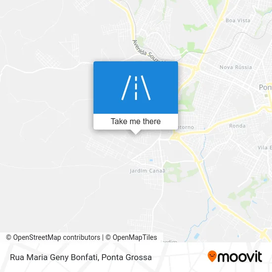 Rua Maria Geny Bonfati map