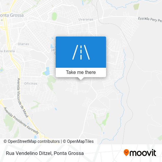 Rua Vendelino Ditzel map