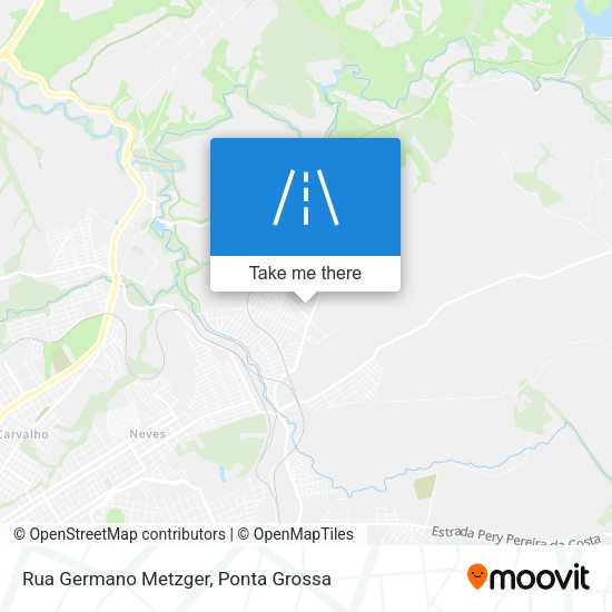 Rua Germano Metzger map