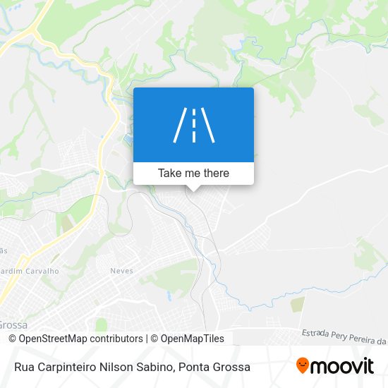 Rua Carpinteiro Nilson Sabino map