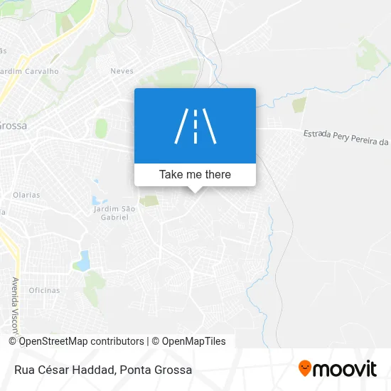 Rua César Haddad map