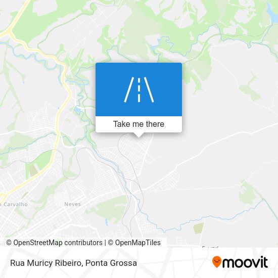 Rua Muricy Ribeiro map