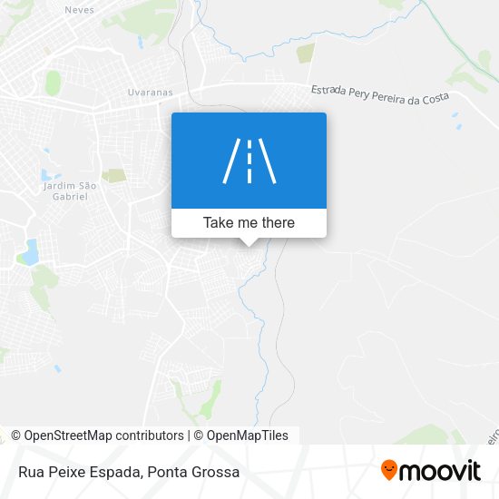 Rua Peixe Espada map