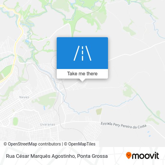 Rua César Marquês Agostinho map