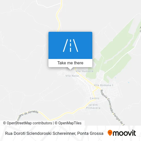 Rua Doroti Sclendoroski Schereinner map
