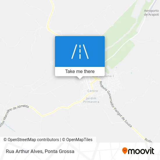 Rua Arthur Alves map