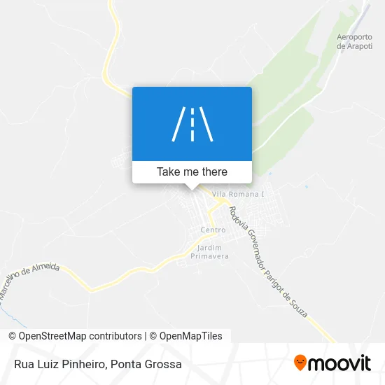 Rua Luiz Pinheiro map