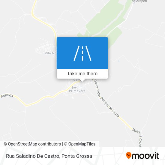 Rua Saladino De Castro map