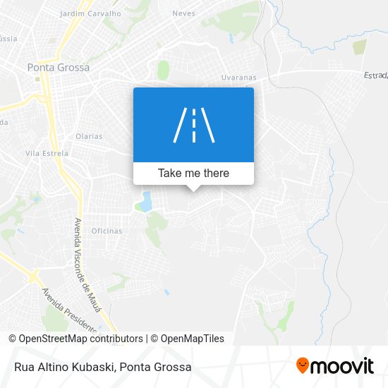 Rua Altino Kubaski map