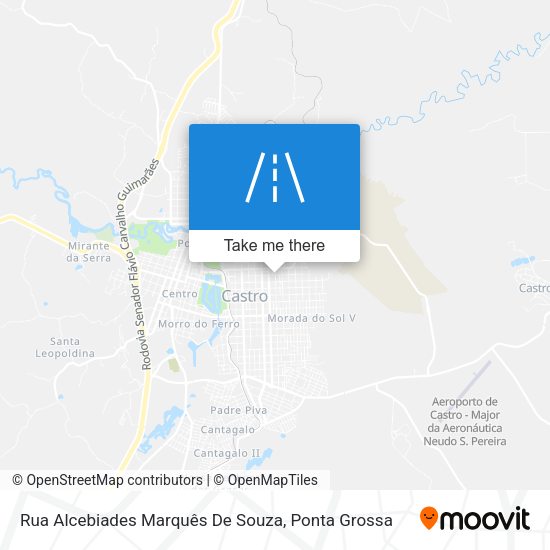 Rua Alcebiades Marquês De Souza map